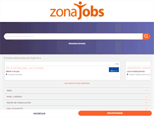 Tablet Screenshot of feriaempleos.zonajobs.com.ar