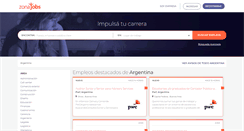 Desktop Screenshot of dridco.zonajobs.com.ar